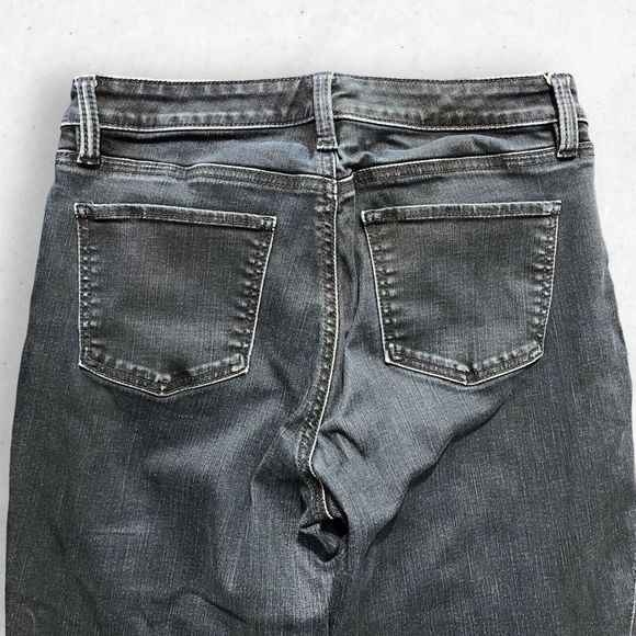 Talbots Flawless Five-Pocket Jean Women 4P Slim Ankle Curvy Dark Wash Blue Denim - Picture 8 of 11